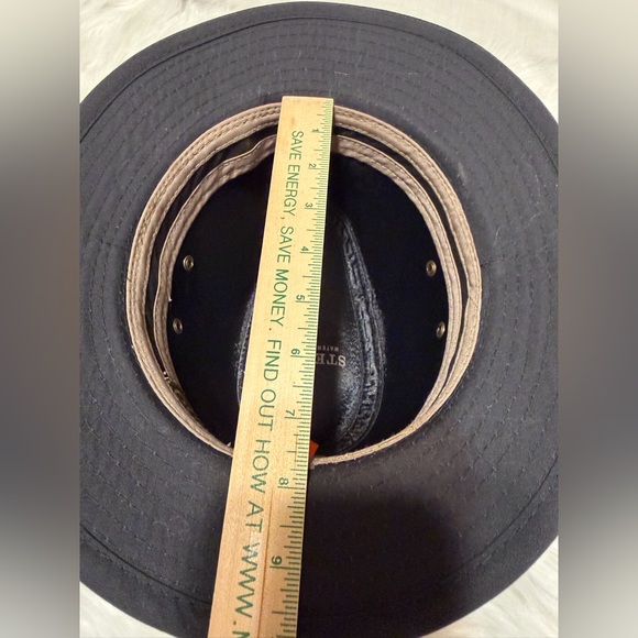 Stetson Black Water-Repellent Hat 150th Anniversary - Picture 10 of 12